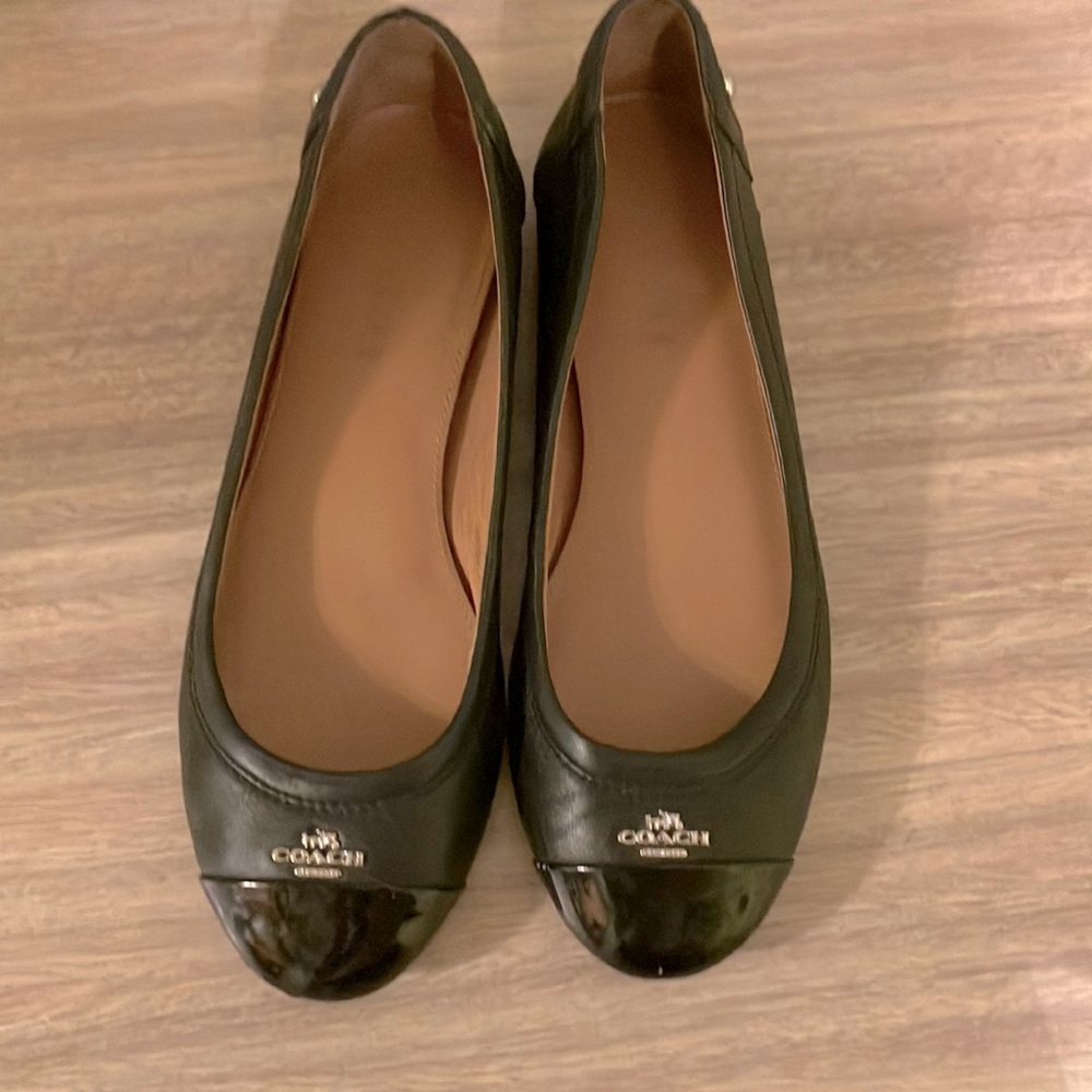 Black designer Coach shoes